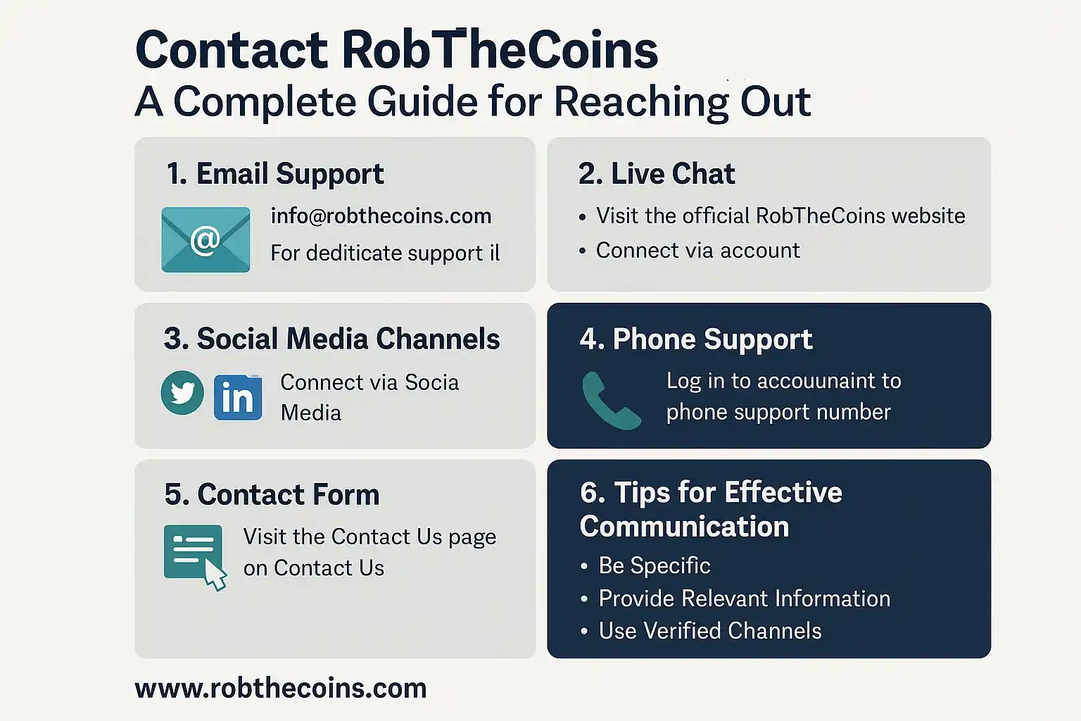 Contact RobTheCoins