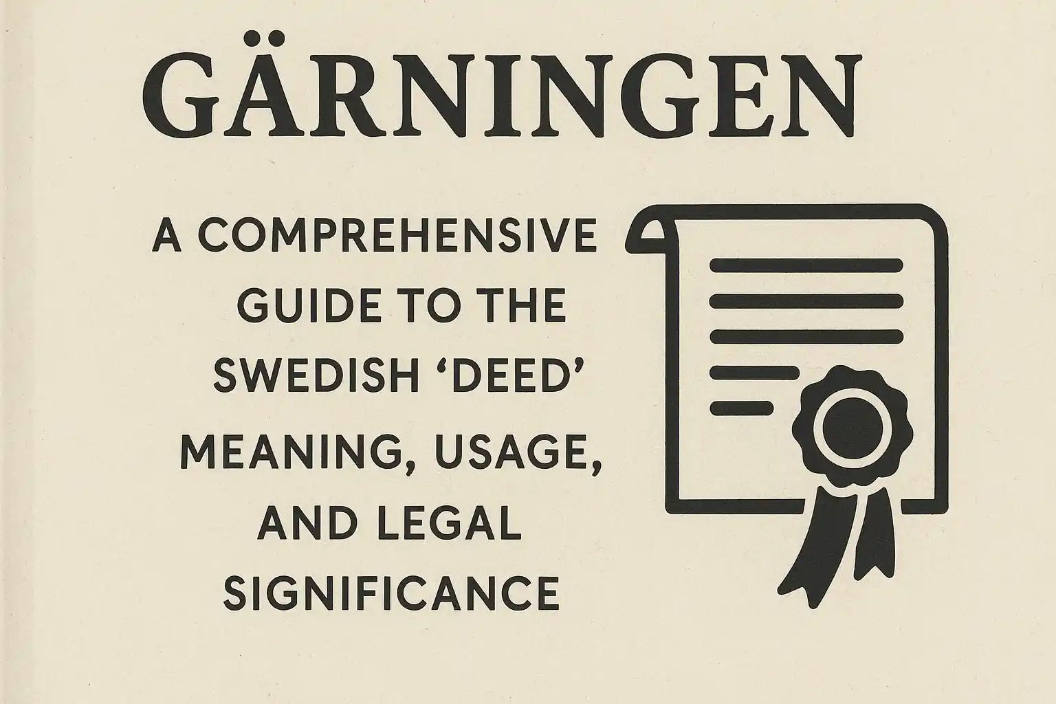 gärningen