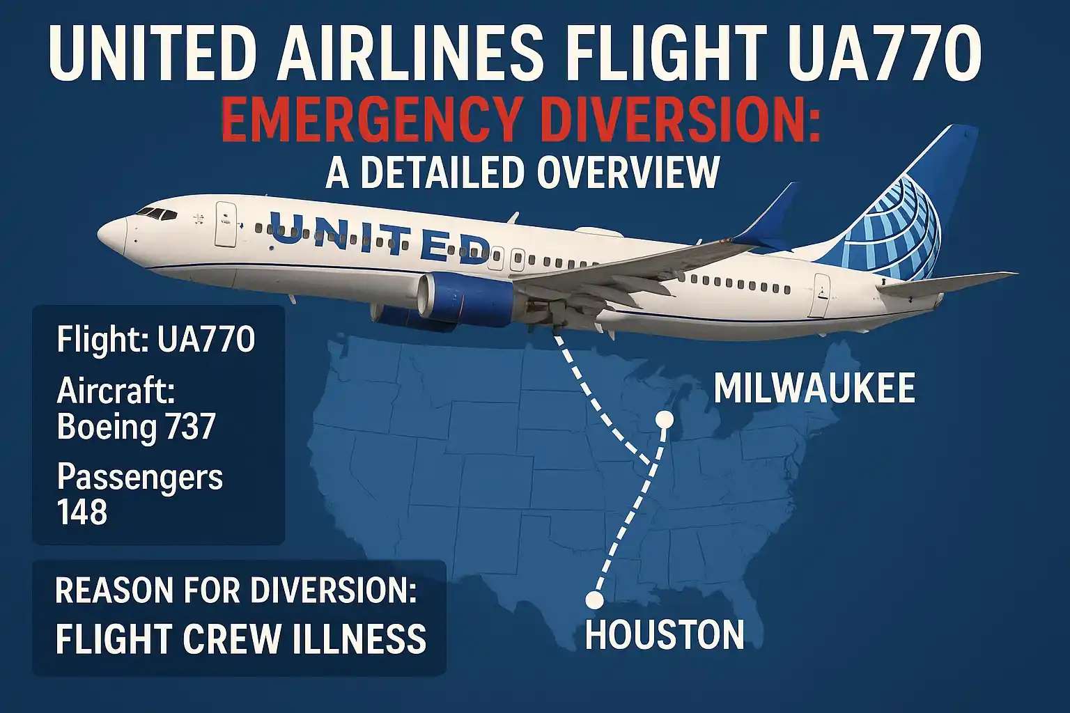 united airlines flight ua770 emergency diversion