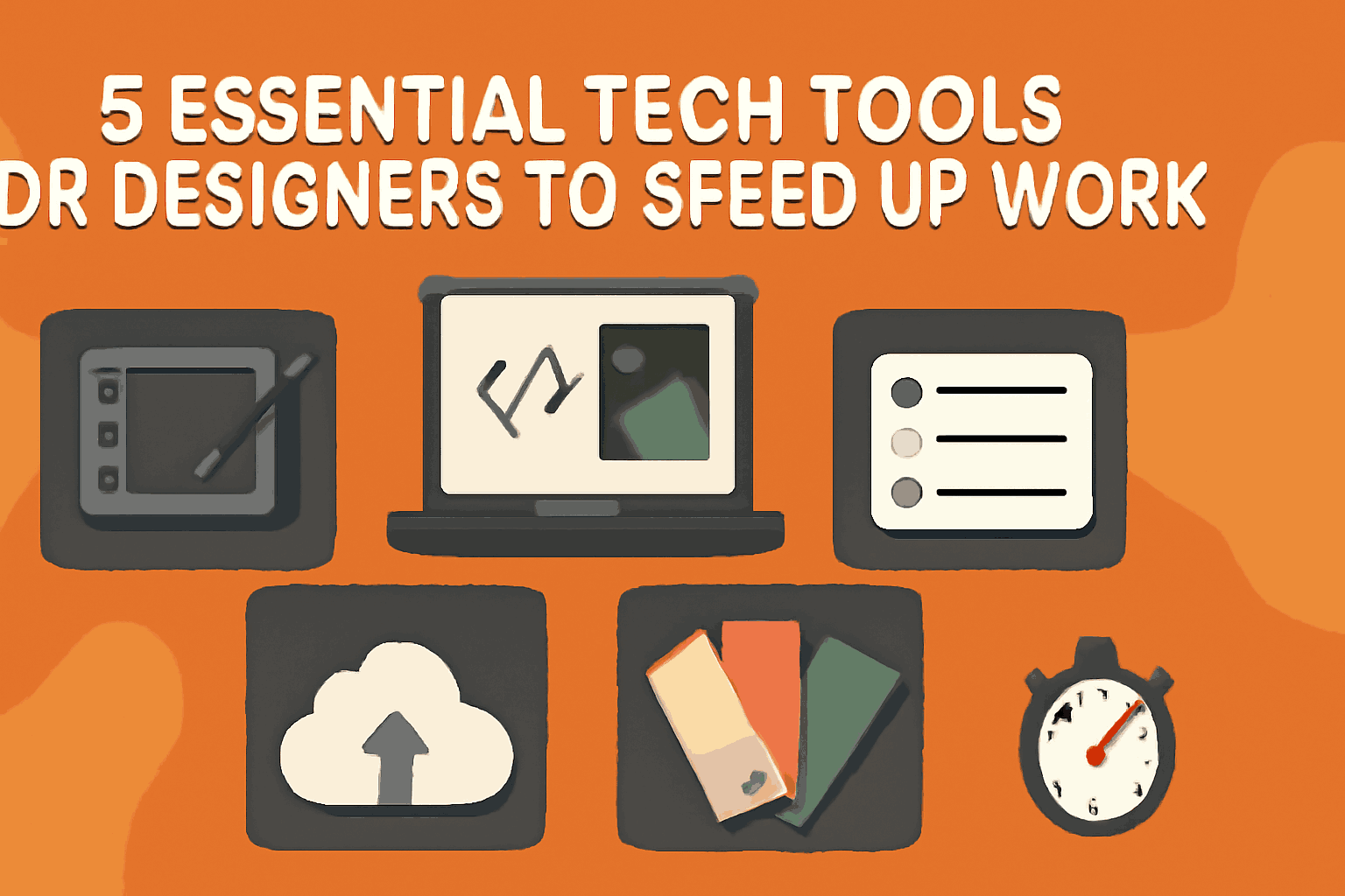 5 Essential Tech Tools for Designers to Speed Up Work