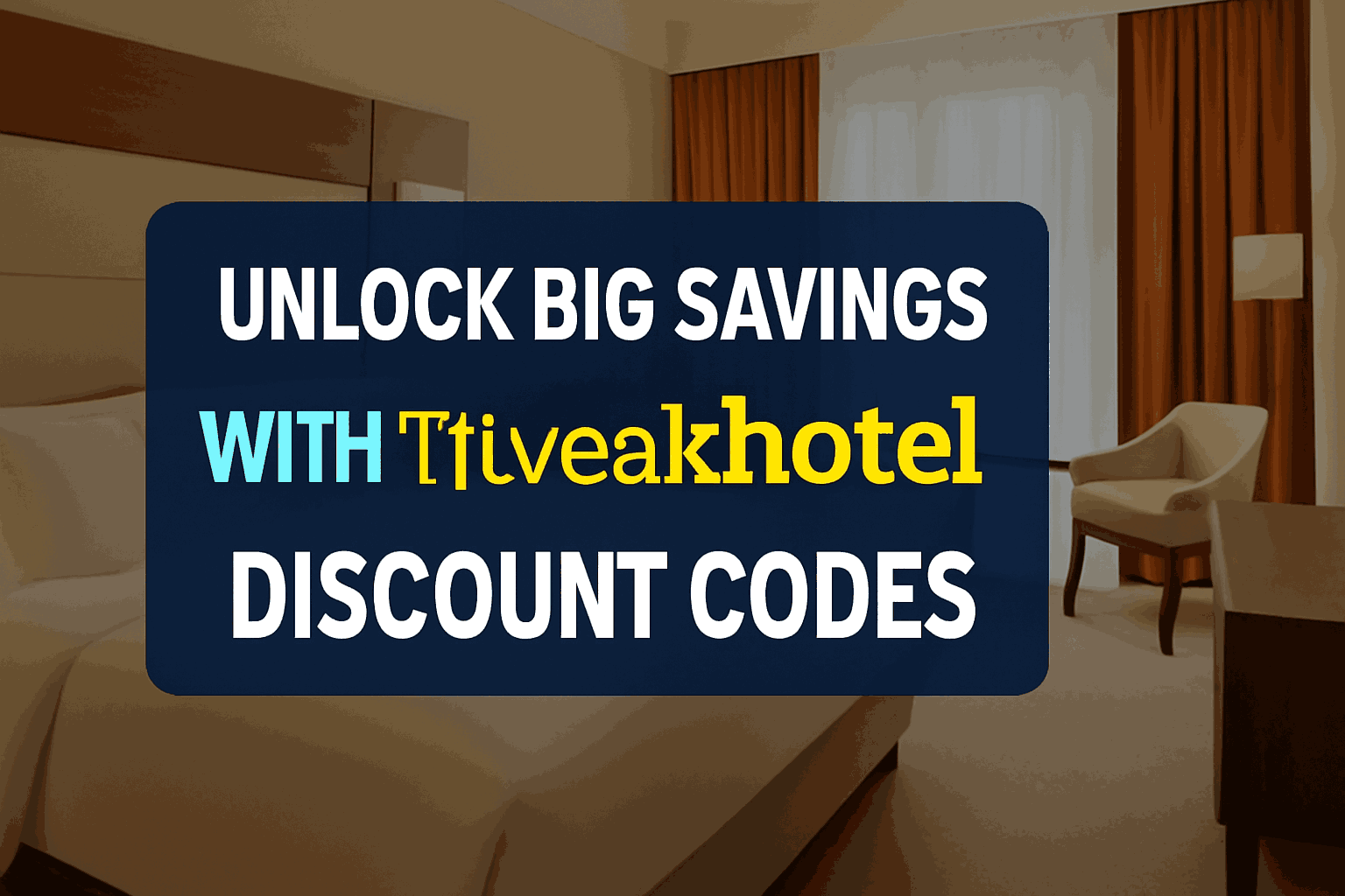 Ttweakhotel discount codes